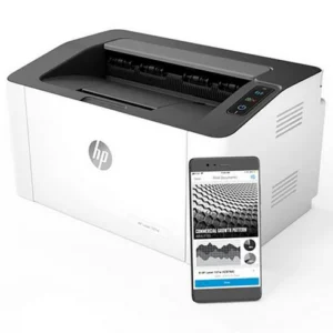 HP Laser 107w A4 Mono Laser Printer with WiFi