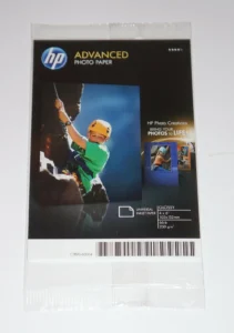 HP Advanced Photo Paper 4X6 inch 250gsm Glossy 5 sheets